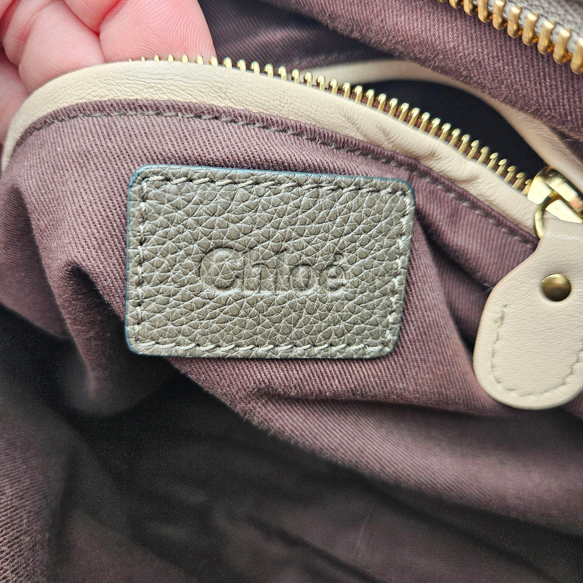 Sac Chloé Paraty Kaki
