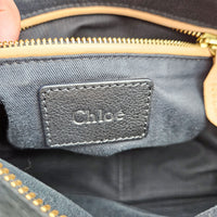 Chloé Paraty Medium Cuir Grainé Noir