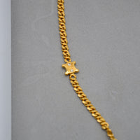 Celine Gold-Plated Triomphe Chain Necklace
