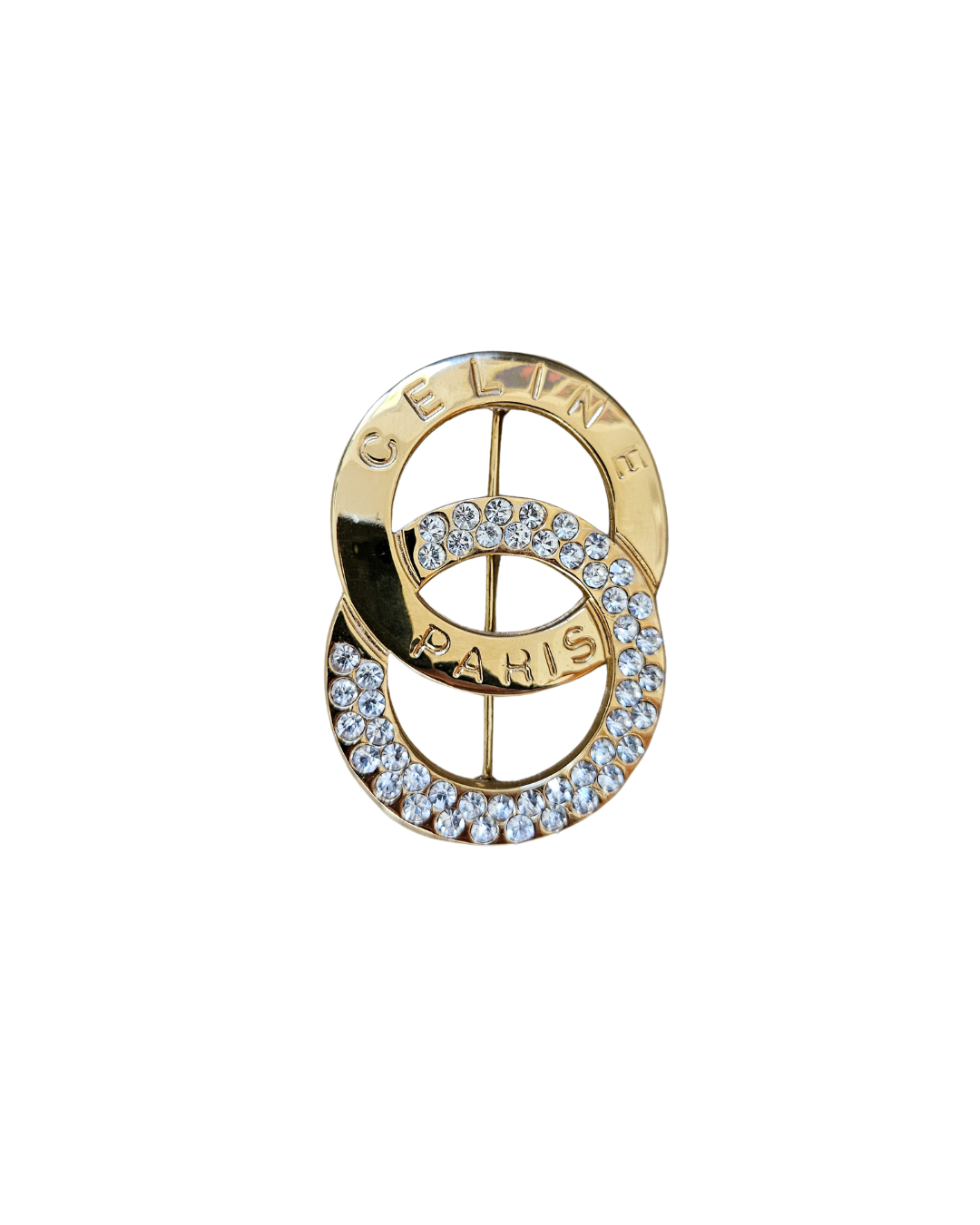 Céline Vintage Logo Brooch