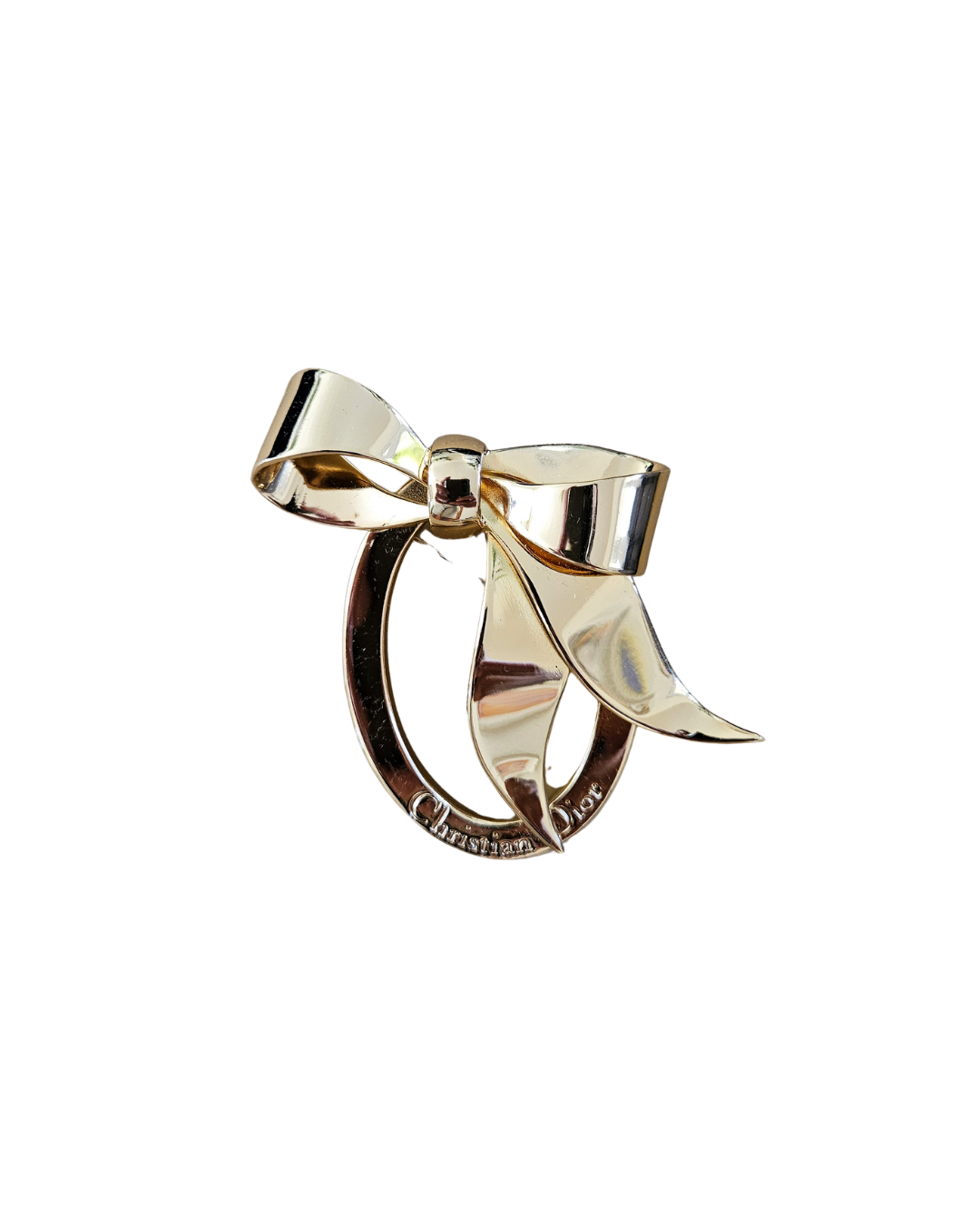 Christian Dior Bow Brooch
