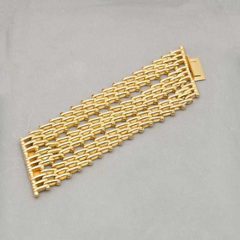 Vintage Christian Dior cuff bracelet