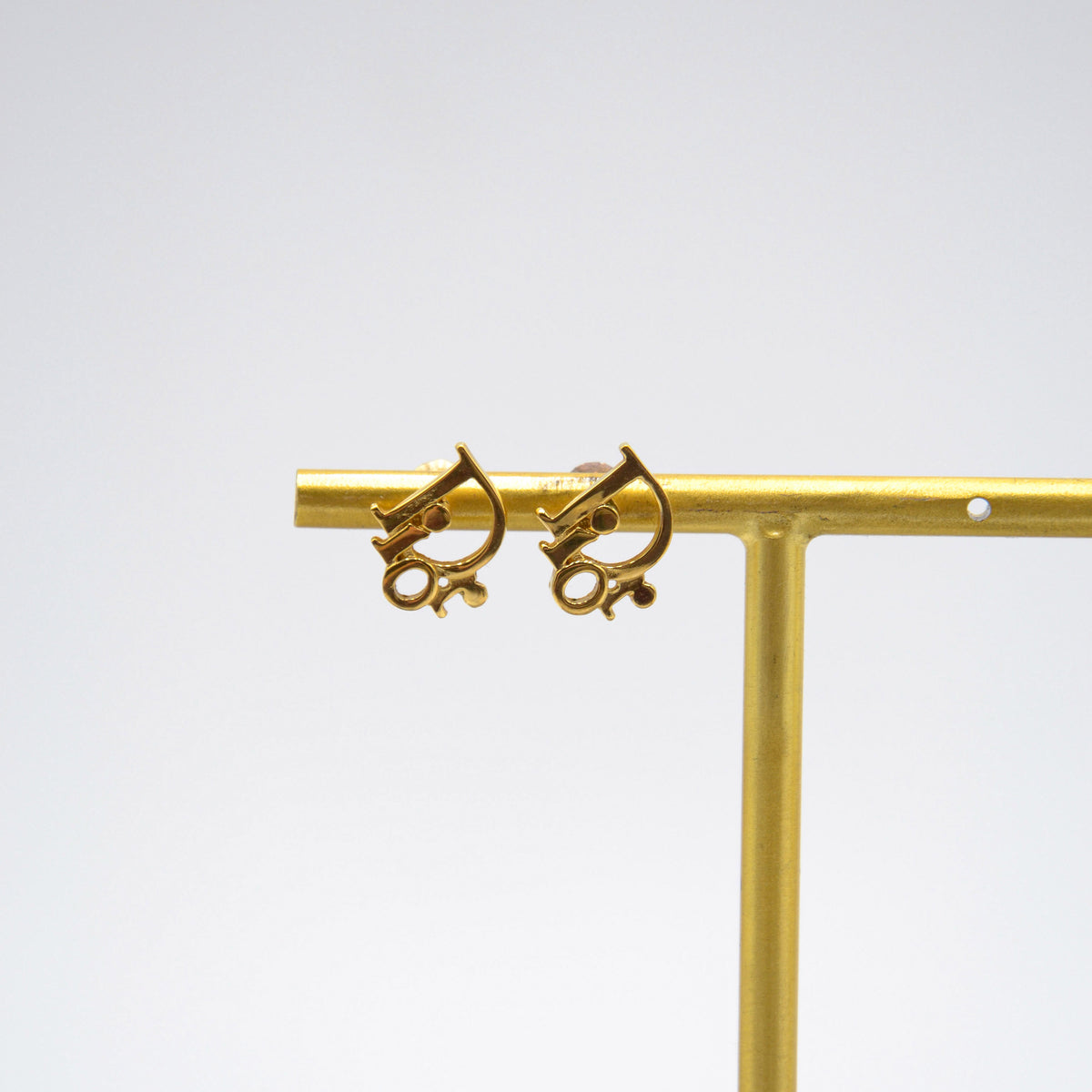 Dior logo earrings
