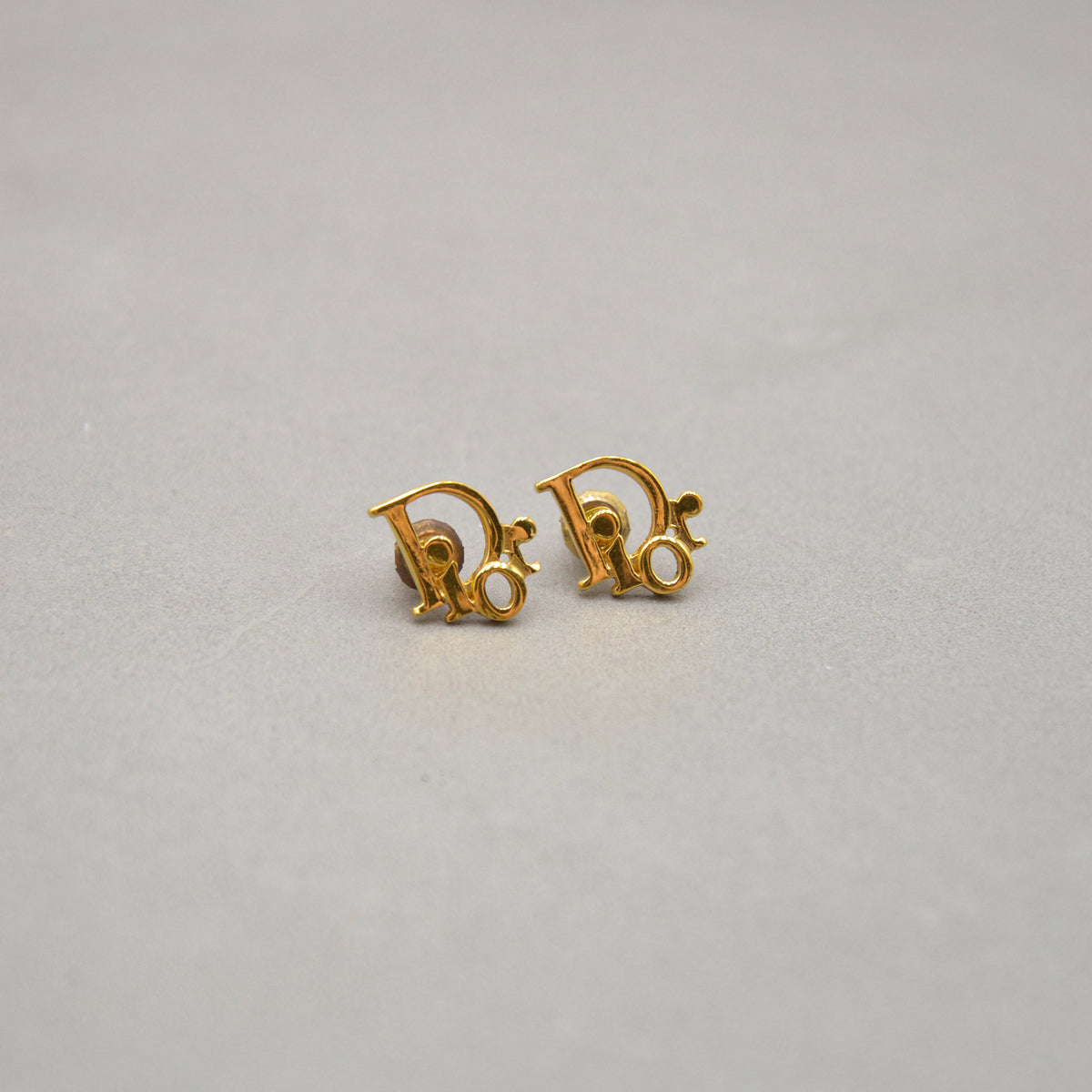 Dior logo earrings