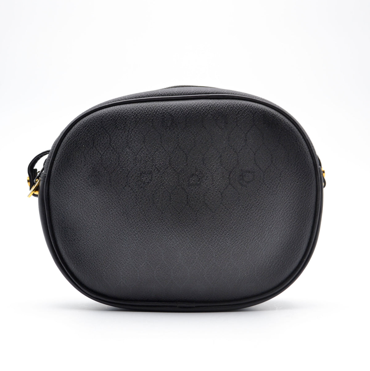 Dior Vintage Black Leather Crossbody Bag