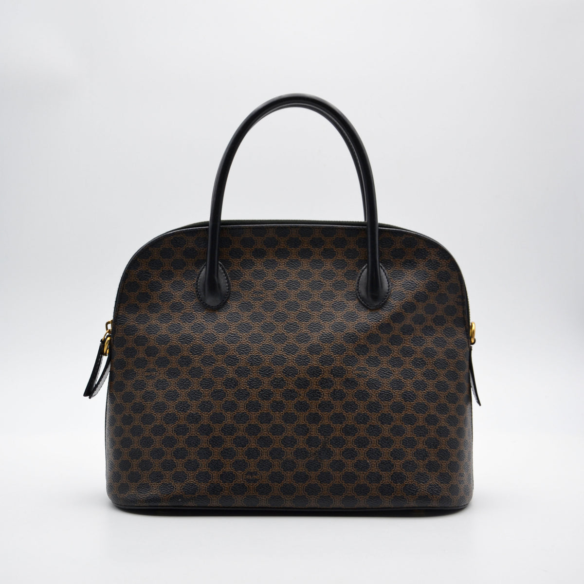 Céline Top Handle Toile Macadam Vintage