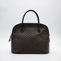 Céline Top Handle Toile Macadam Vintage
