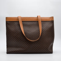 Céline Cabas Tote Toile Macadam Vintage