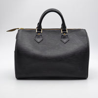 Louis Vuitton Speedy 30 Épi Noir