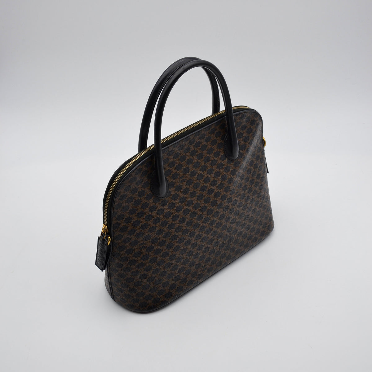 Céline Top Handle Toile Macadam Vintage