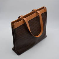 Céline Cabas Tote Toile Macadam Vintage