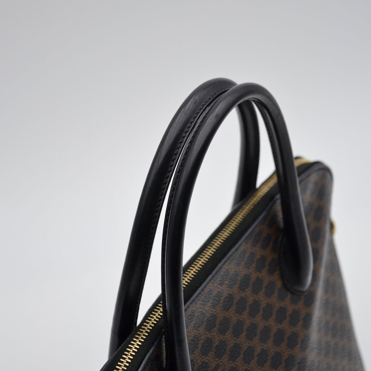 Céline Top Handle Toile Macadam Vintage