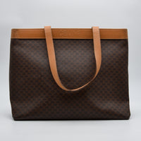 Céline Cabas Tote Toile Macadam Vintage
