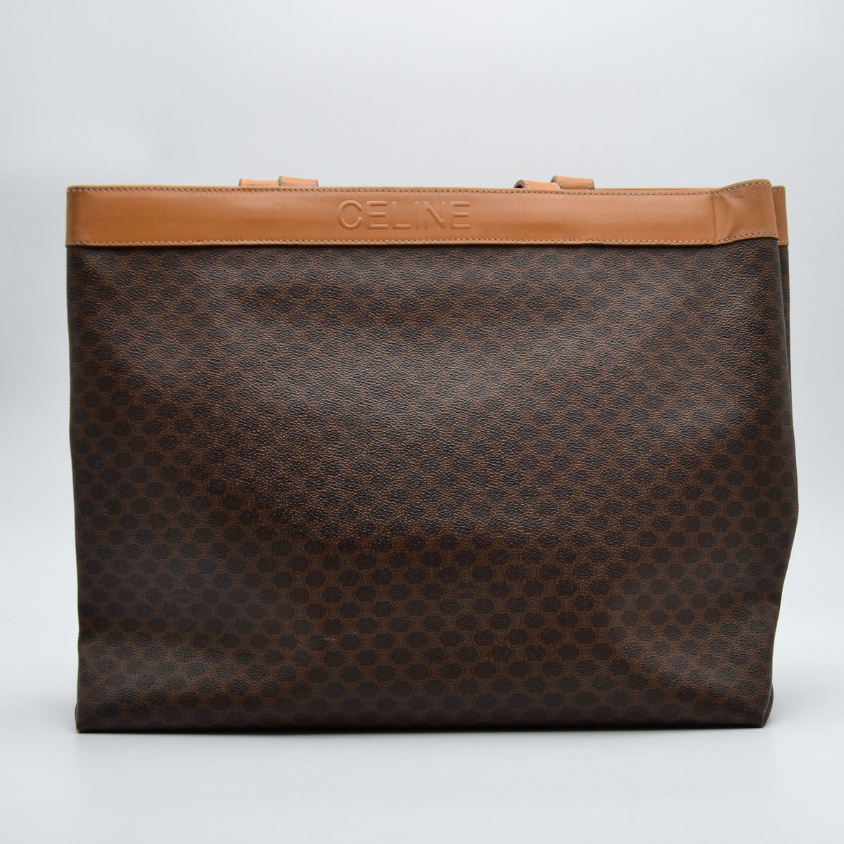 Céline Cabas Tote Toile Macadam Vintage