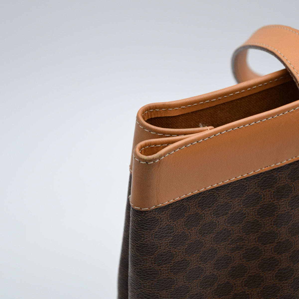 Céline Cabas Tote Toile Macadam Vintage