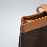 Céline Cabas Tote Toile Macadam Vintage