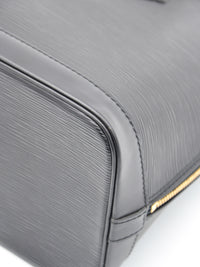 Louis Vuitton Alma PM en cuir Épi noir