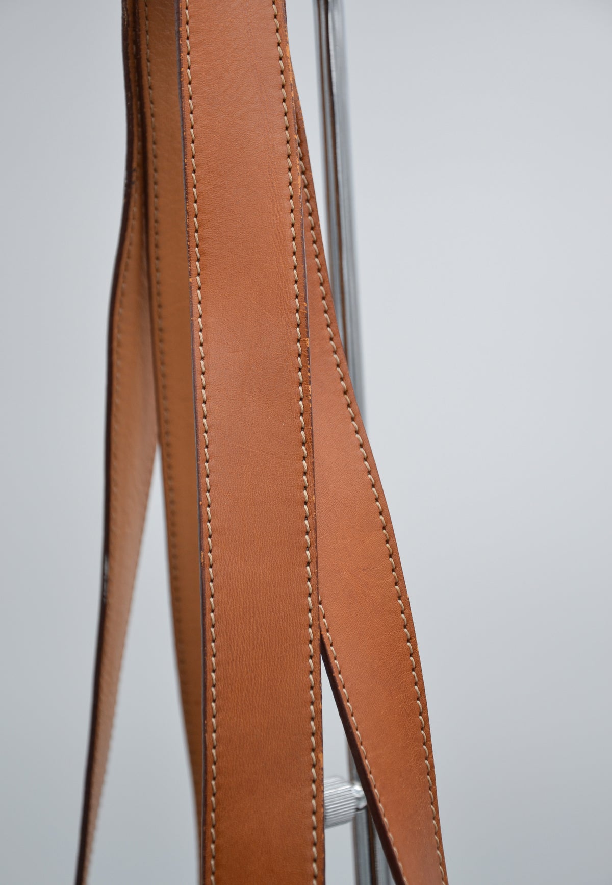 Sac Tote Céline XL en toile Macadam et cuir caramel – Vintage