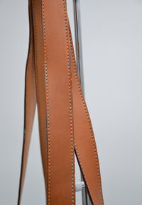 Sac Tote Céline XL en toile Macadam et cuir caramel – Vintage