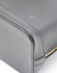 Louis Vuitton Alma PM en cuir Épi noir