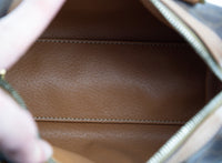 Sac Nano Boston Céline en Toile Enduite Macadam