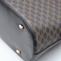 Céline Top Handle Toile Macadam Vintage