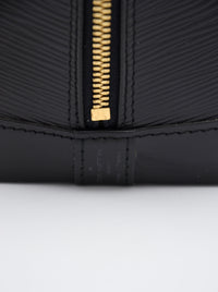 Louis Vuitton Alma PM en cuir Épi noir
