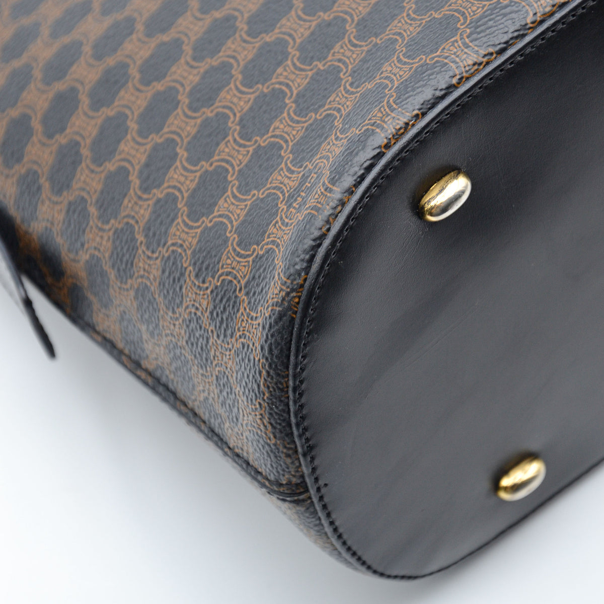 Céline Top Handle Toile Macadam Vintage