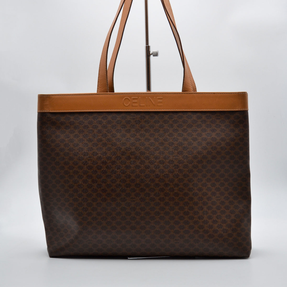 Céline Cabas Tote Toile Macadam Vintage