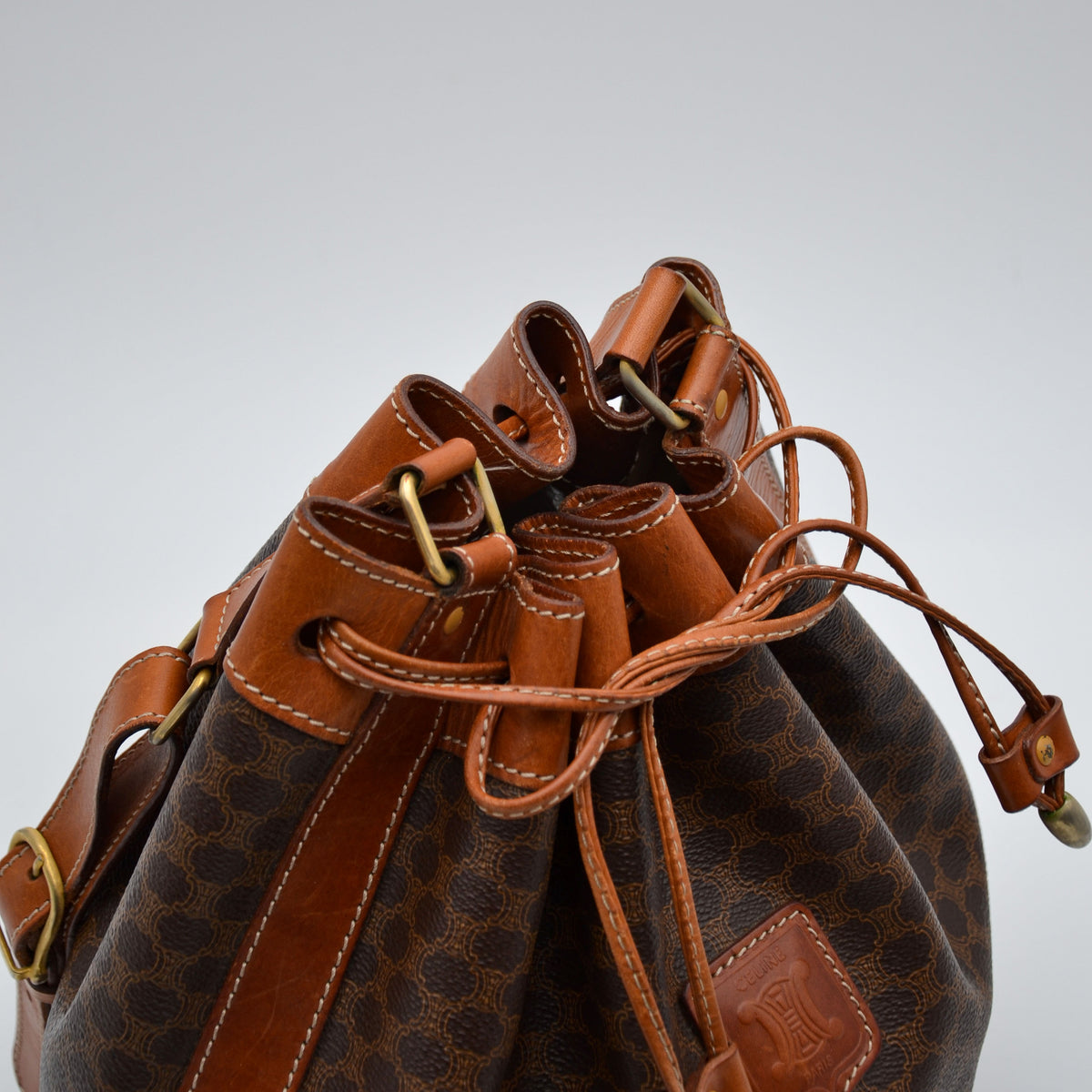 Céline Bucket Bag Seau Macadam Vintage