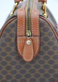 Sac Boston Céline vintage en toile Macadam