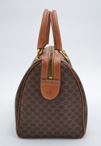 Sac Boston Céline vintage en toile Macadam