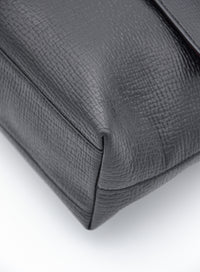 Black leather Loewe bag