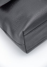 Black leather Loewe bag