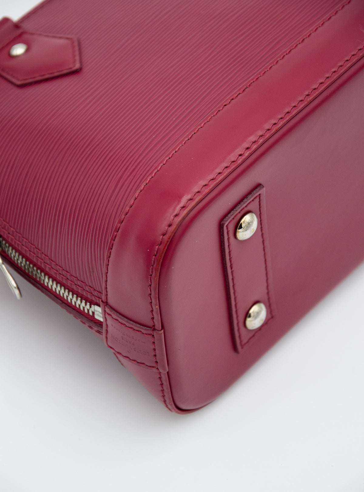 Louis Vuitton Alma BB Epi Framboise