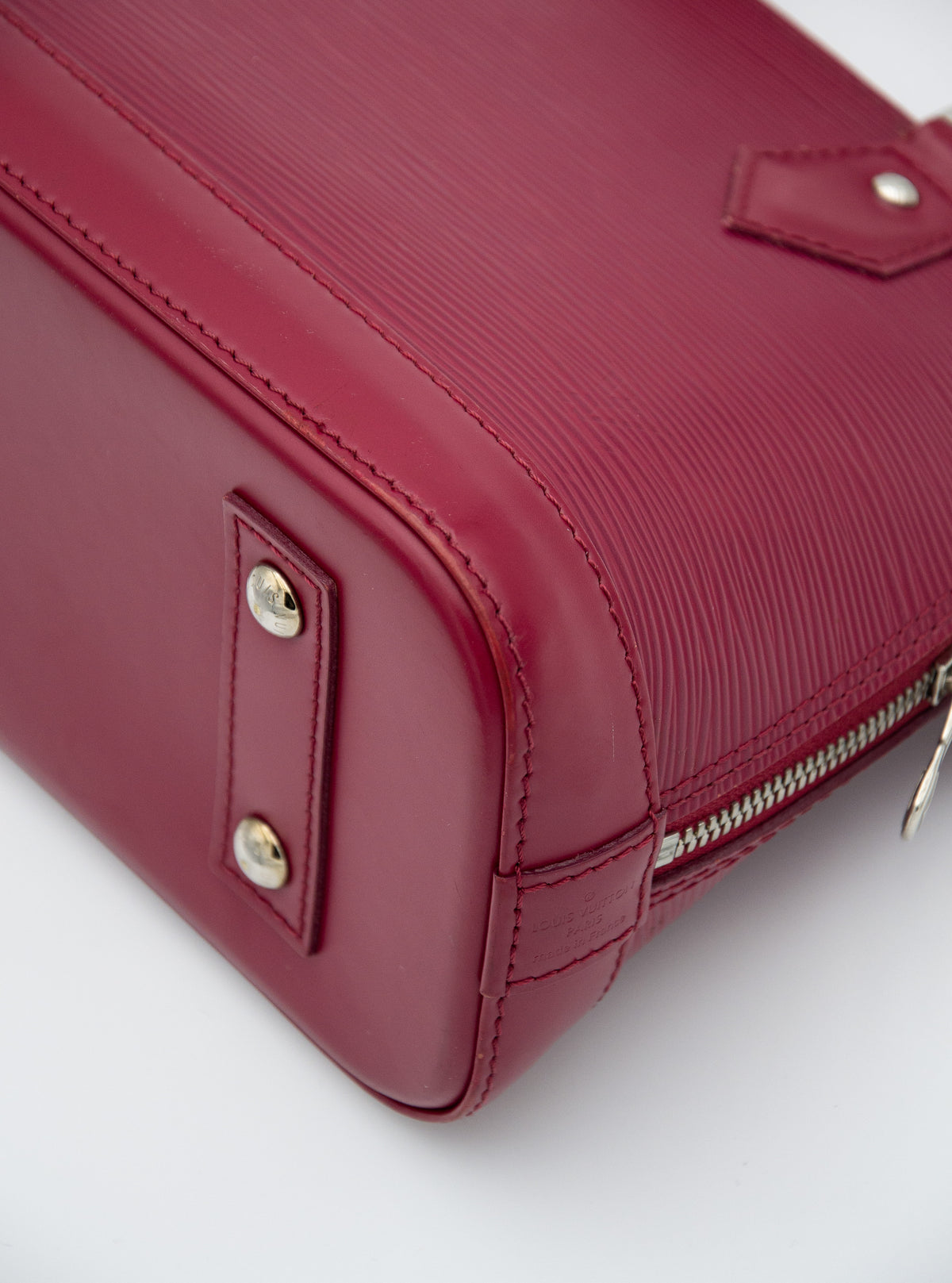 Louis Vuitton Alma BB Epi Framboise