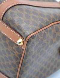 Sac Boston Céline vintage en toile Macadam