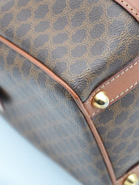 Sac Boston Céline vintage en toile Macadam