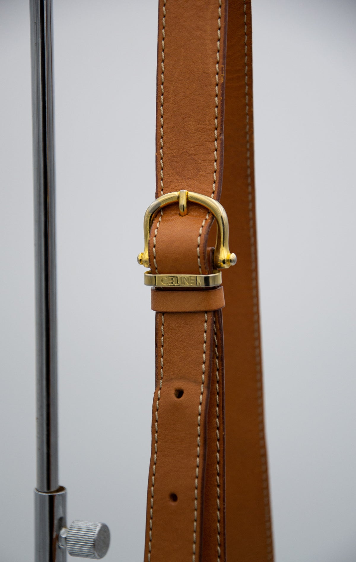 Sac Crossbody Céline Vintage Macadam en Toile Enduite