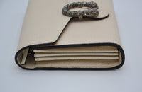 Dionysus Wallet on Chain Gucci blanc