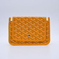 Goyard Plumet Pocket Wallet Goyardine Jaune Soleil