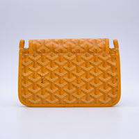 Goyard Plumet Pocket Wallet Goyardine Jaune Soleil