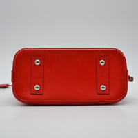 Louis Vuitton Alma BB Cuir Épi Coquelicot