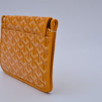 Goyard Plumet Pocket Wallet Goyardine Jaune Soleil