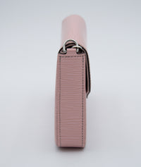 Pochette Félicie Louis Vuitton en cuir Épi rose poudré