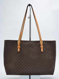 Tote Céline en toile Macadam marron – Vintage