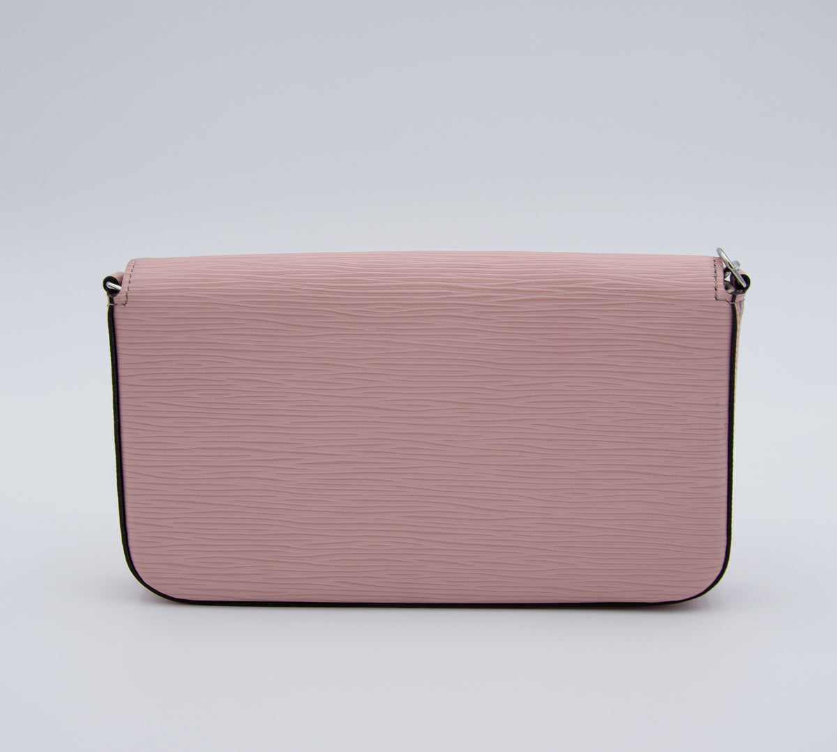 Pochette Félicie Louis Vuitton en cuir Épi rose poudré