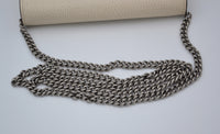 Dionysus Wallet on Chain Gucci blanc