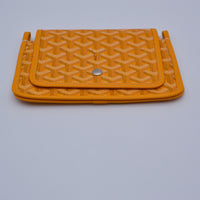 Goyard Plumet Pocket Wallet Goyardine Jaune Soleil