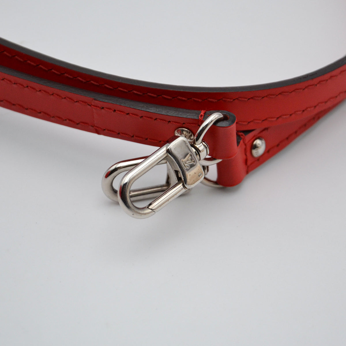 Louis Vuitton Alma BB Cuir Épi Coquelicot